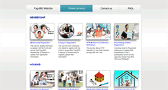 Desktop Screenshot of pagibigfundservices.com